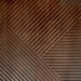 Dark Brown Tangram Solid Wood Wall Panels | GroovePanel®.